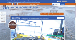 Desktop Screenshot of huitres-bouzigues.com