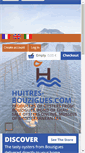 Mobile Screenshot of huitres-bouzigues.com